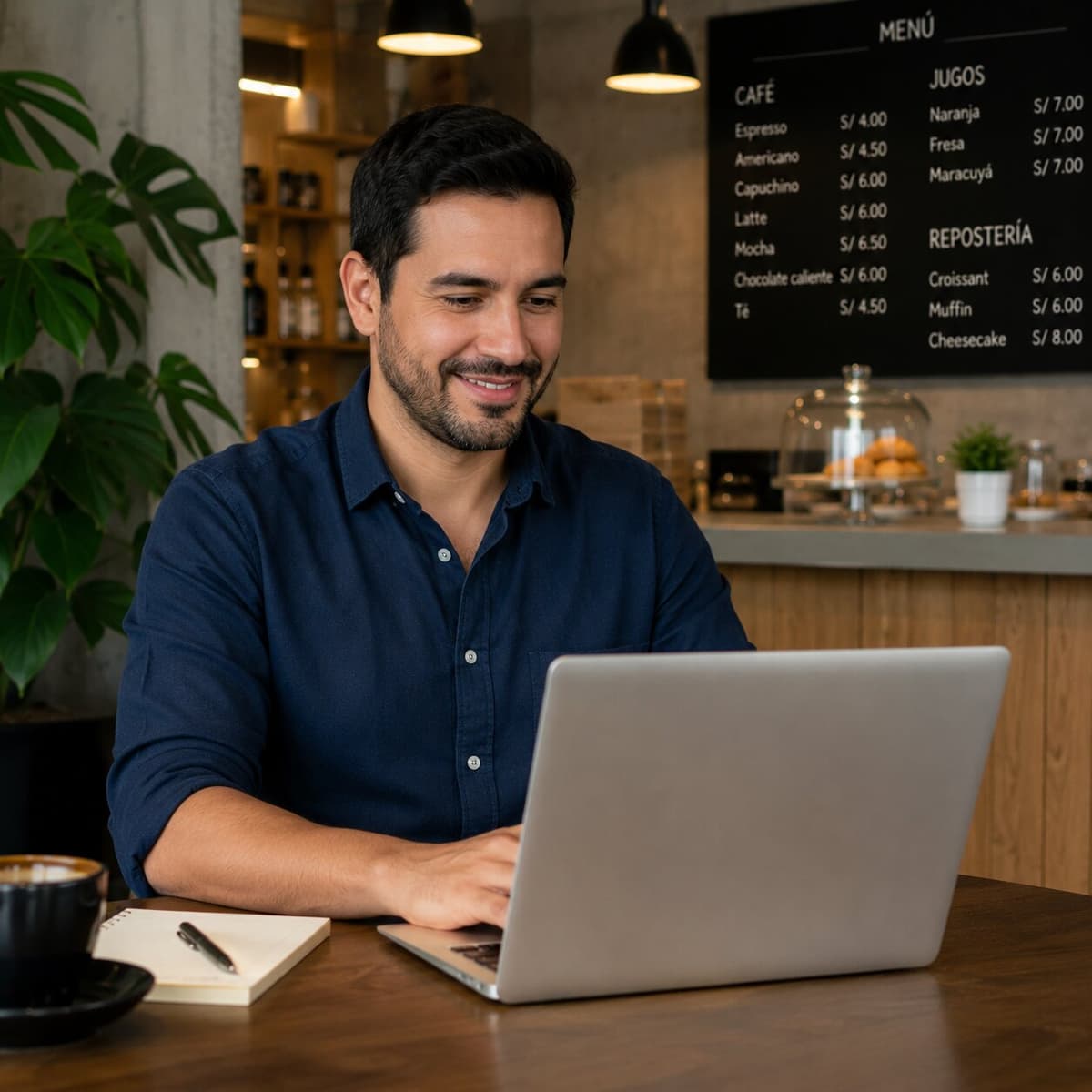 Gerente analizando indicadores del ERP Autobasix